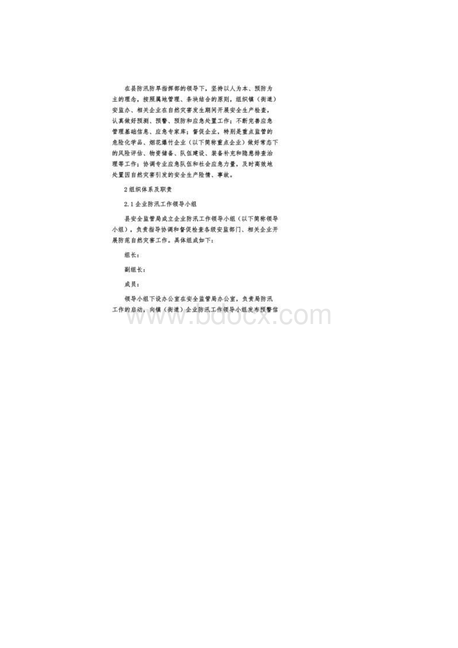 安监局防汛应急预案.docx_第2页