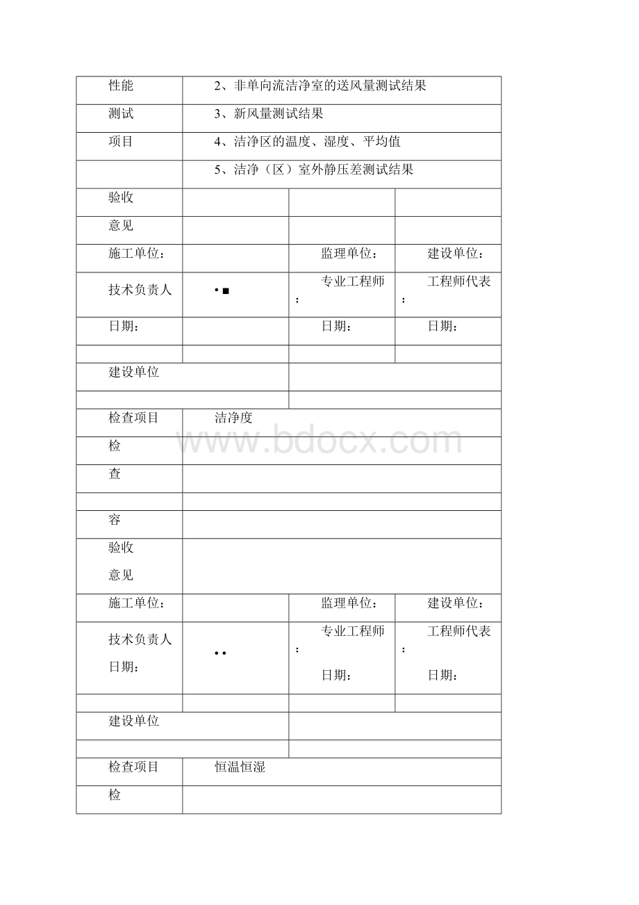 洁净室验收表格.docx_第2页