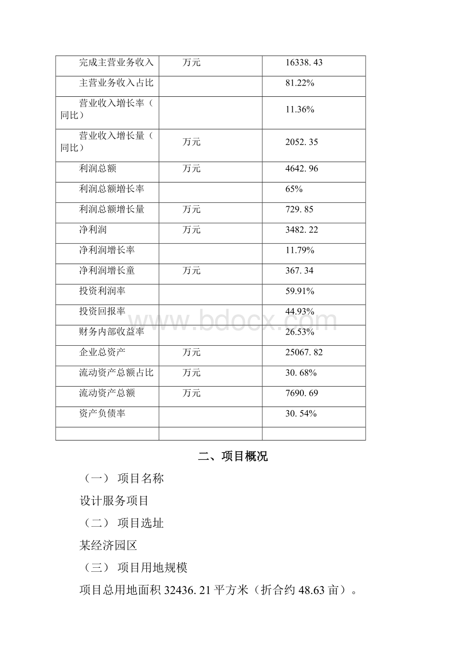 设计服务项目可行性研究报告.docx_第3页