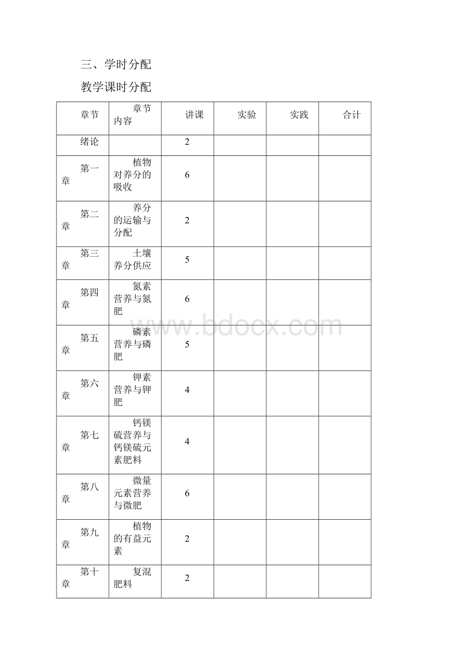 《植物营养学》教学大纲.docx_第2页