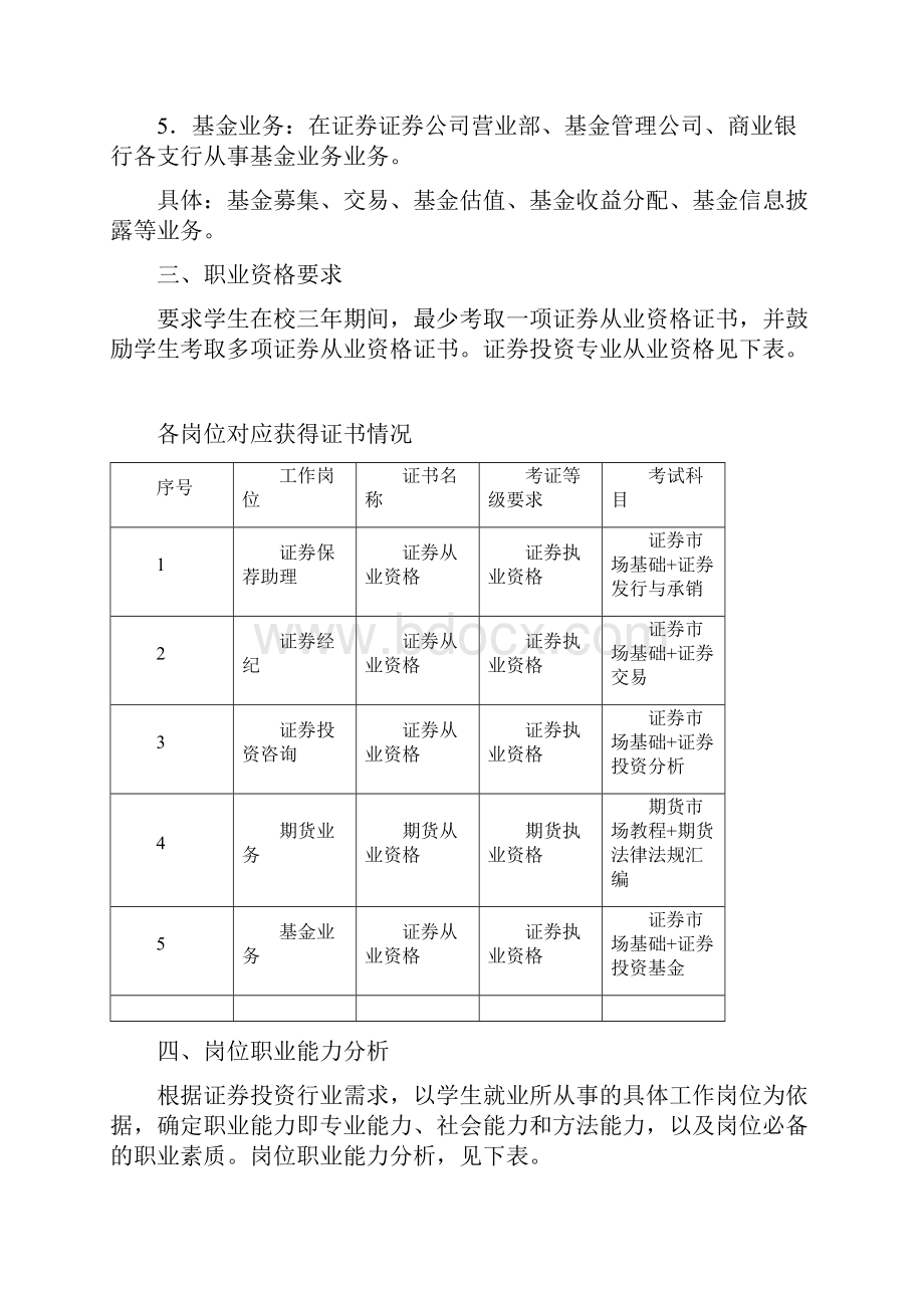 金融管理与实务专业人才培养方案修订稿.docx_第3页