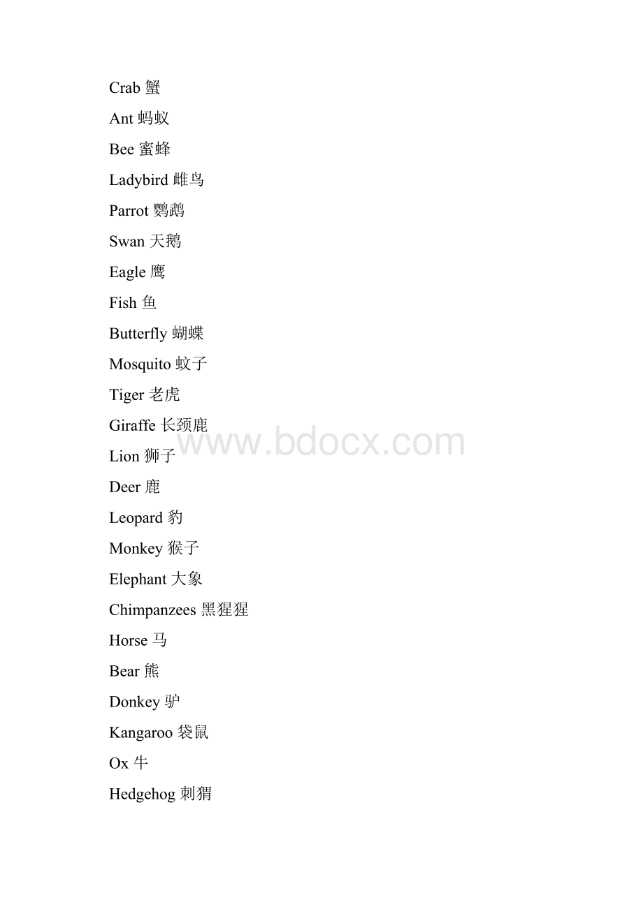 关于动物的英语词汇.docx_第3页