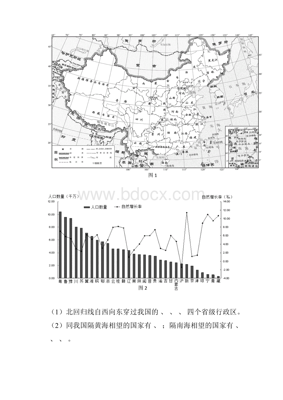 高考中国地理主要知识点总结.docx_第3页