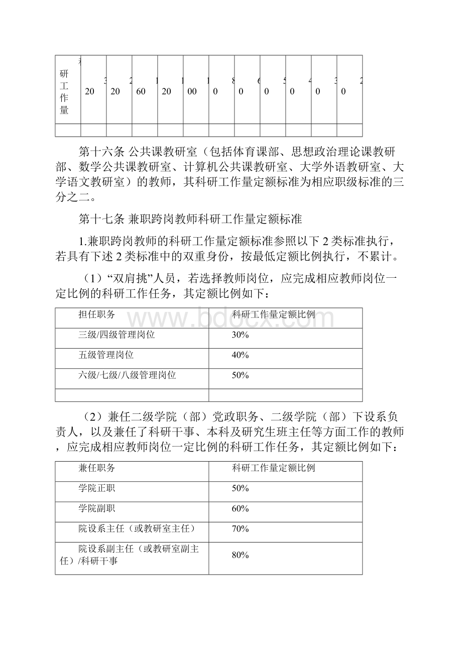 湖南商学院二级学院科研工作量管理暂行办法DOC.docx_第3页