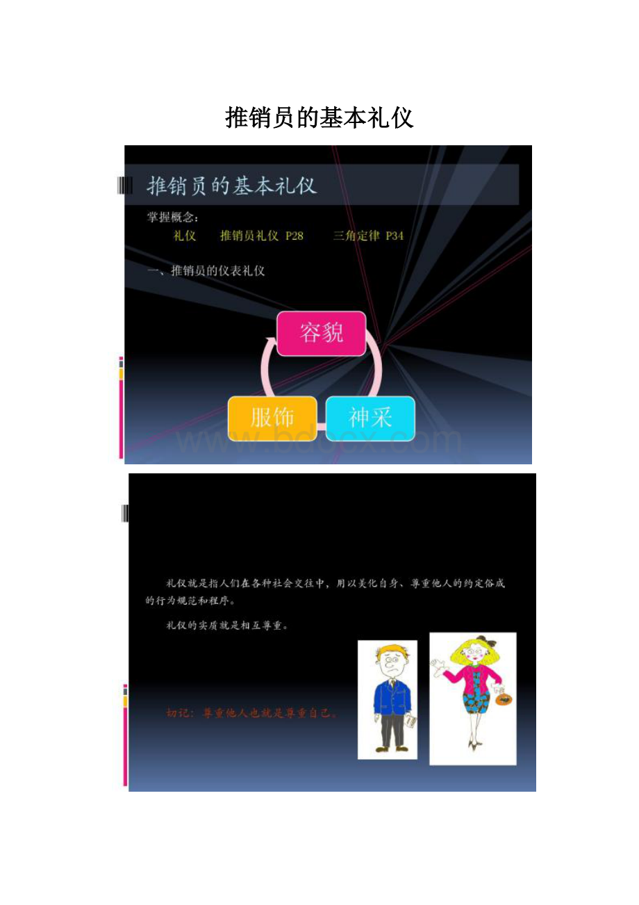推销员的基本礼仪.docx_第1页