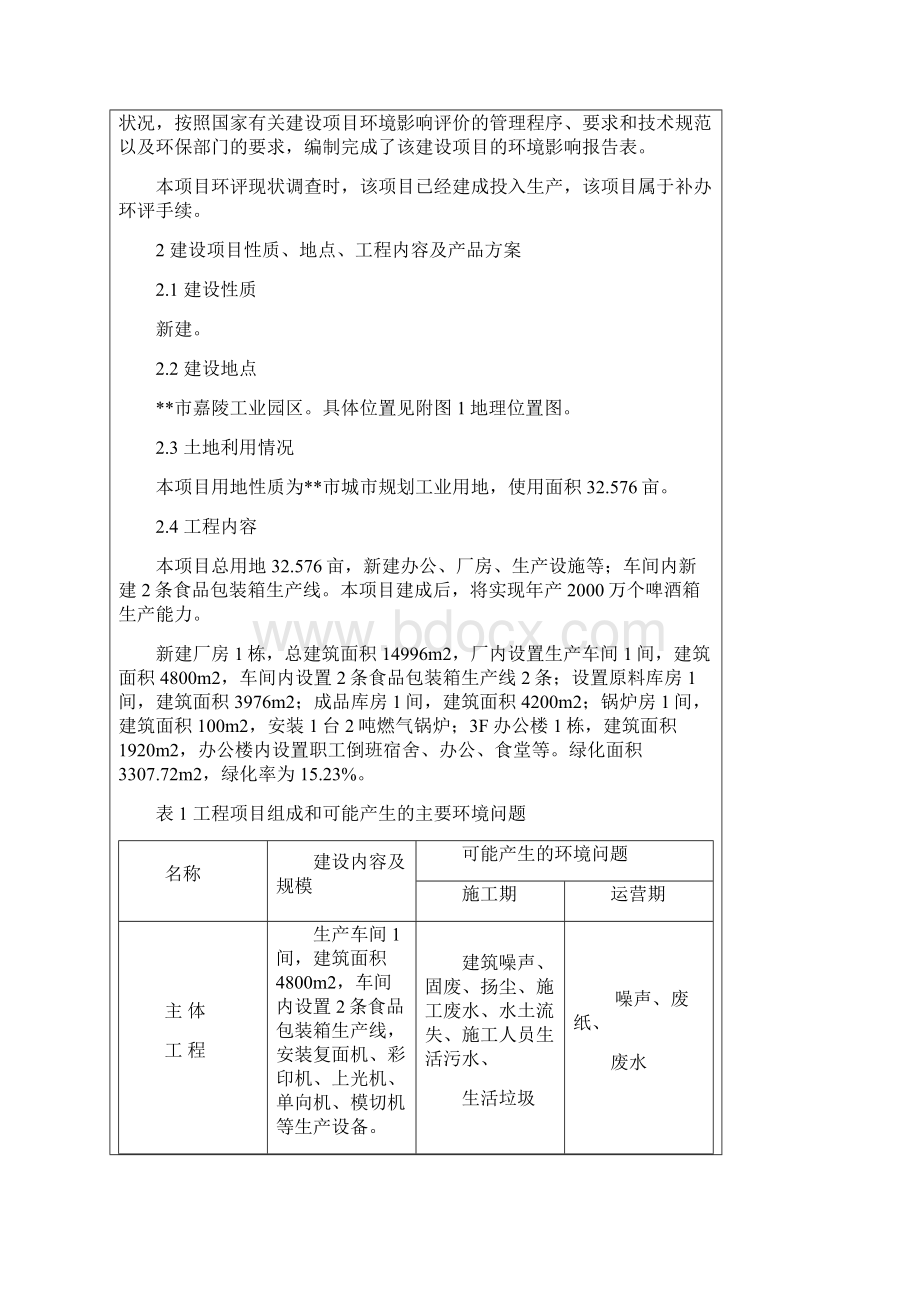 最新新建厂房项目环评表.docx_第3页