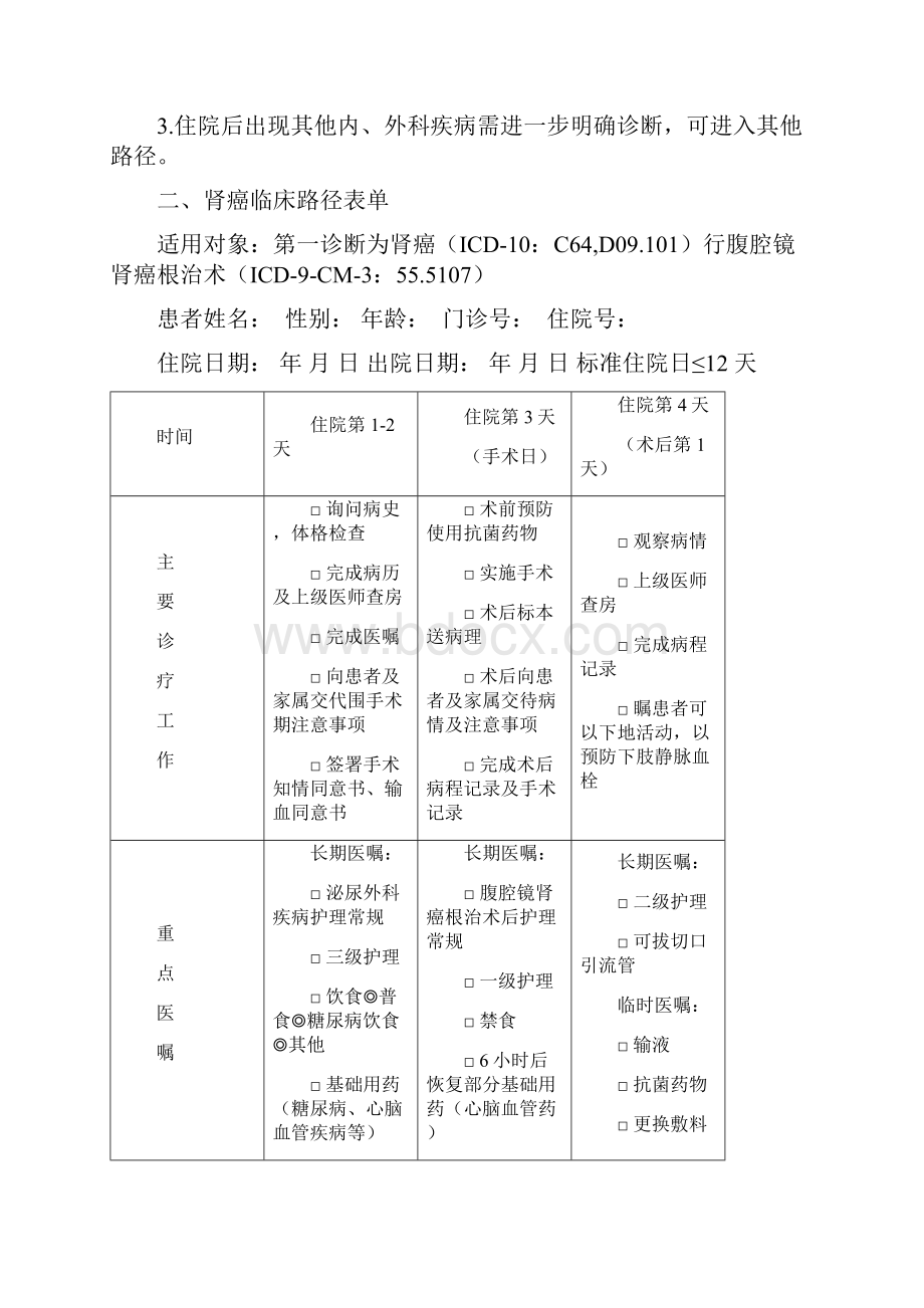 泌尿外科5个病种临床路径.docx_第3页