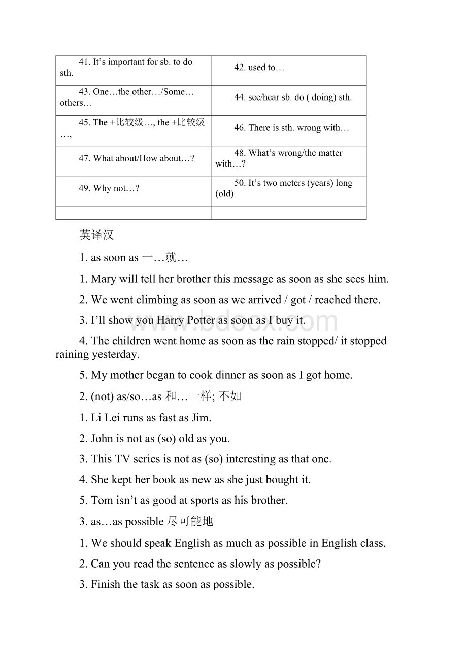 重点句型50个及练习06.docx_第2页