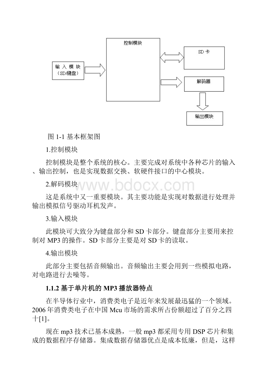 基于单片机的音乐播放器设计毕业设计.docx_第2页