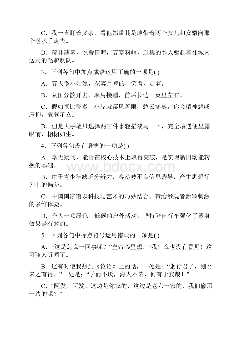 山东省泰安市中考语文试题.docx_第2页