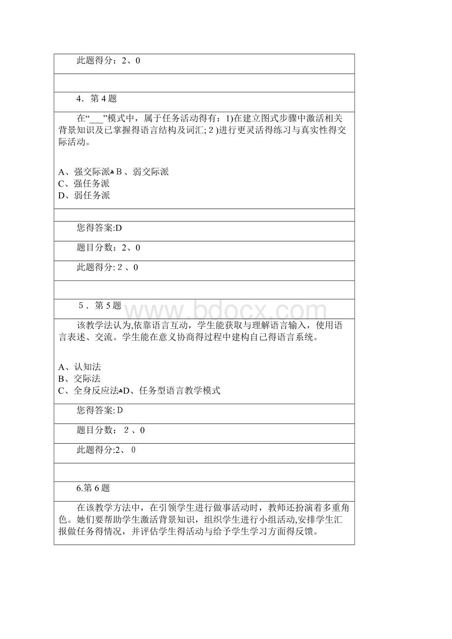 英语教学理论华师作业.docx_第2页