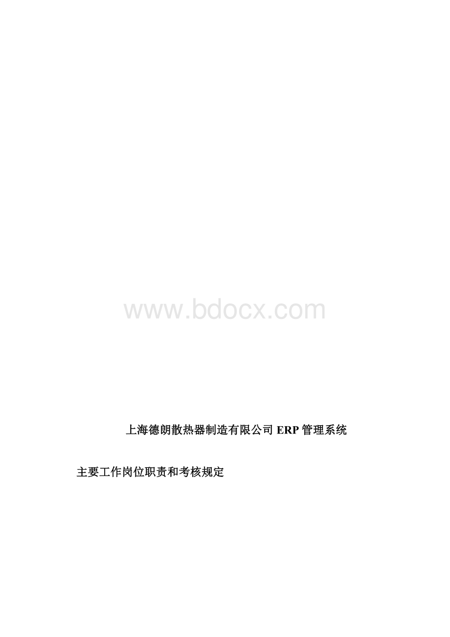 ERP岗位职责及考核办法.docx_第2页