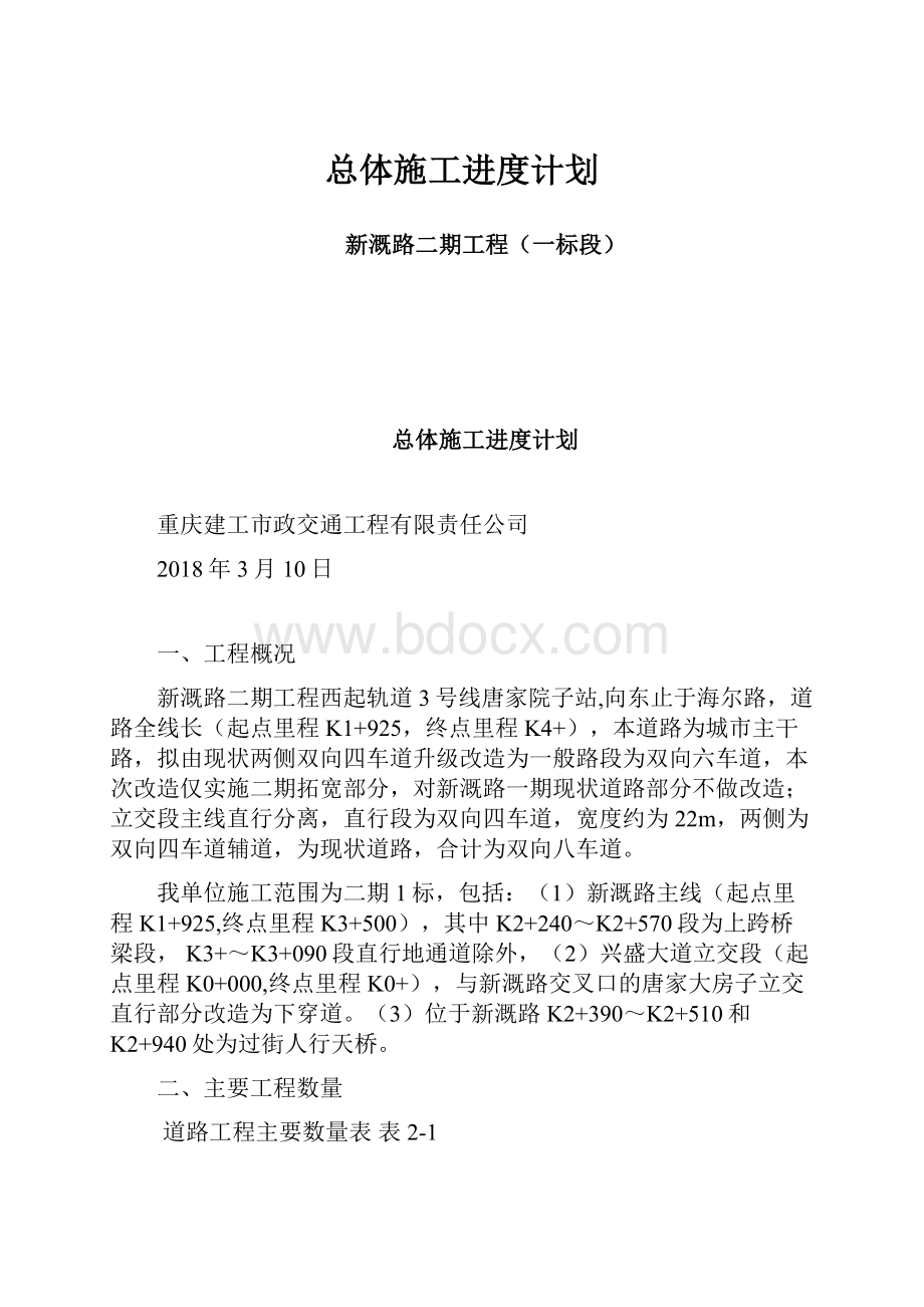 总体施工进度计划.docx