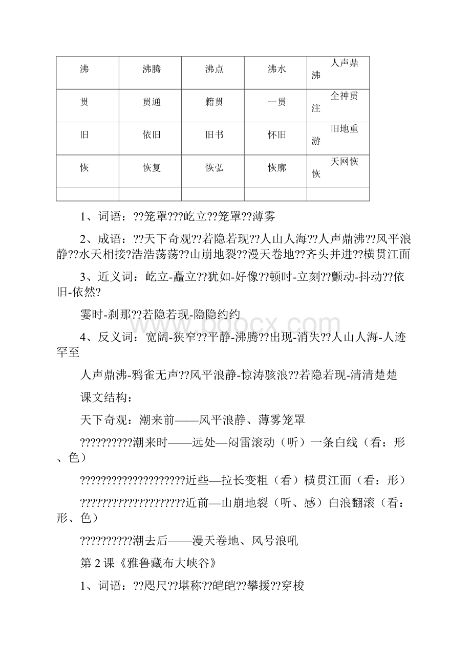 四年级语文上册词语表.docx_第2页