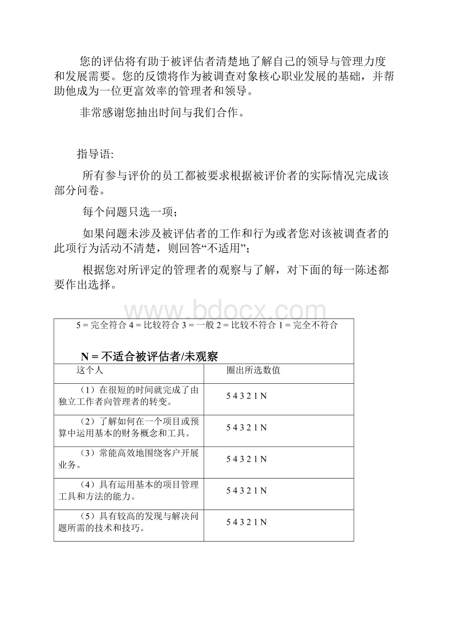 度领导能力评价问卷.docx_第3页