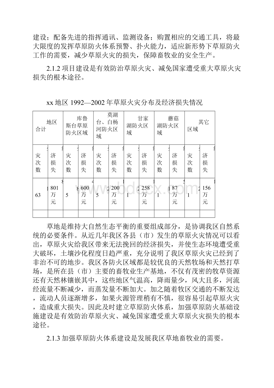 草原防火体系建设项目可行性研究报告.docx_第3页