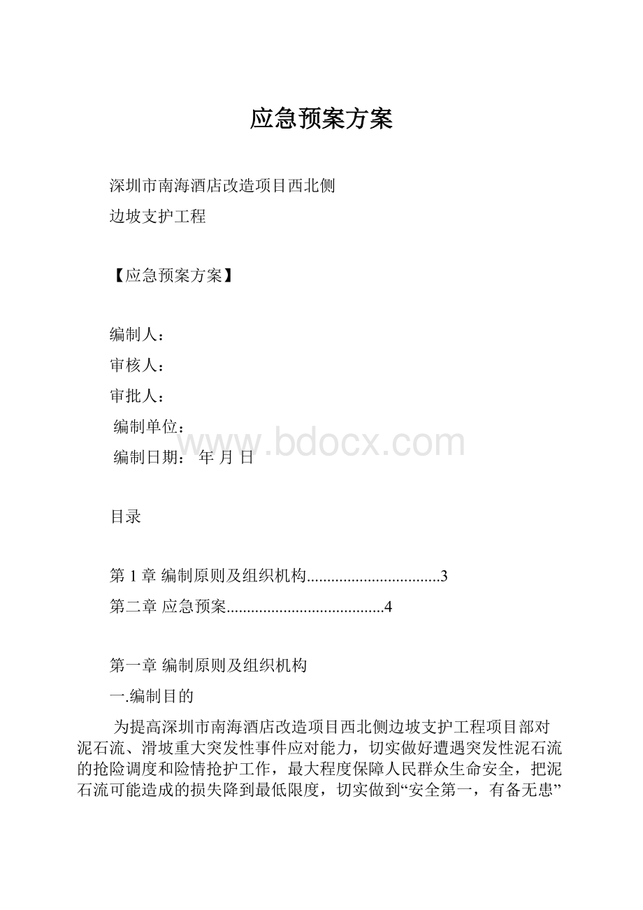 应急预案方案.docx