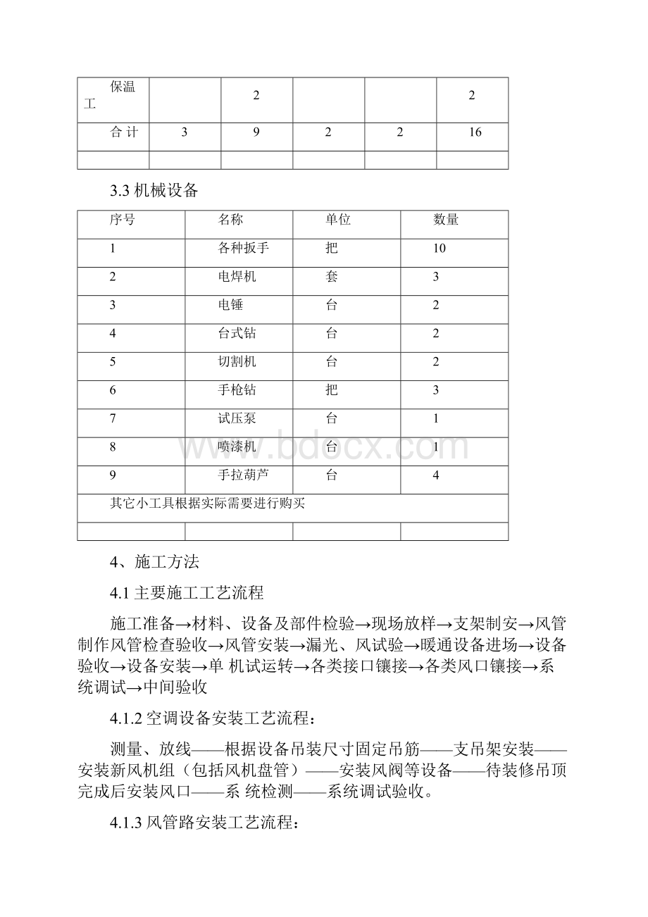 综合服务楼中央空调安装工程施工方案.docx_第3页