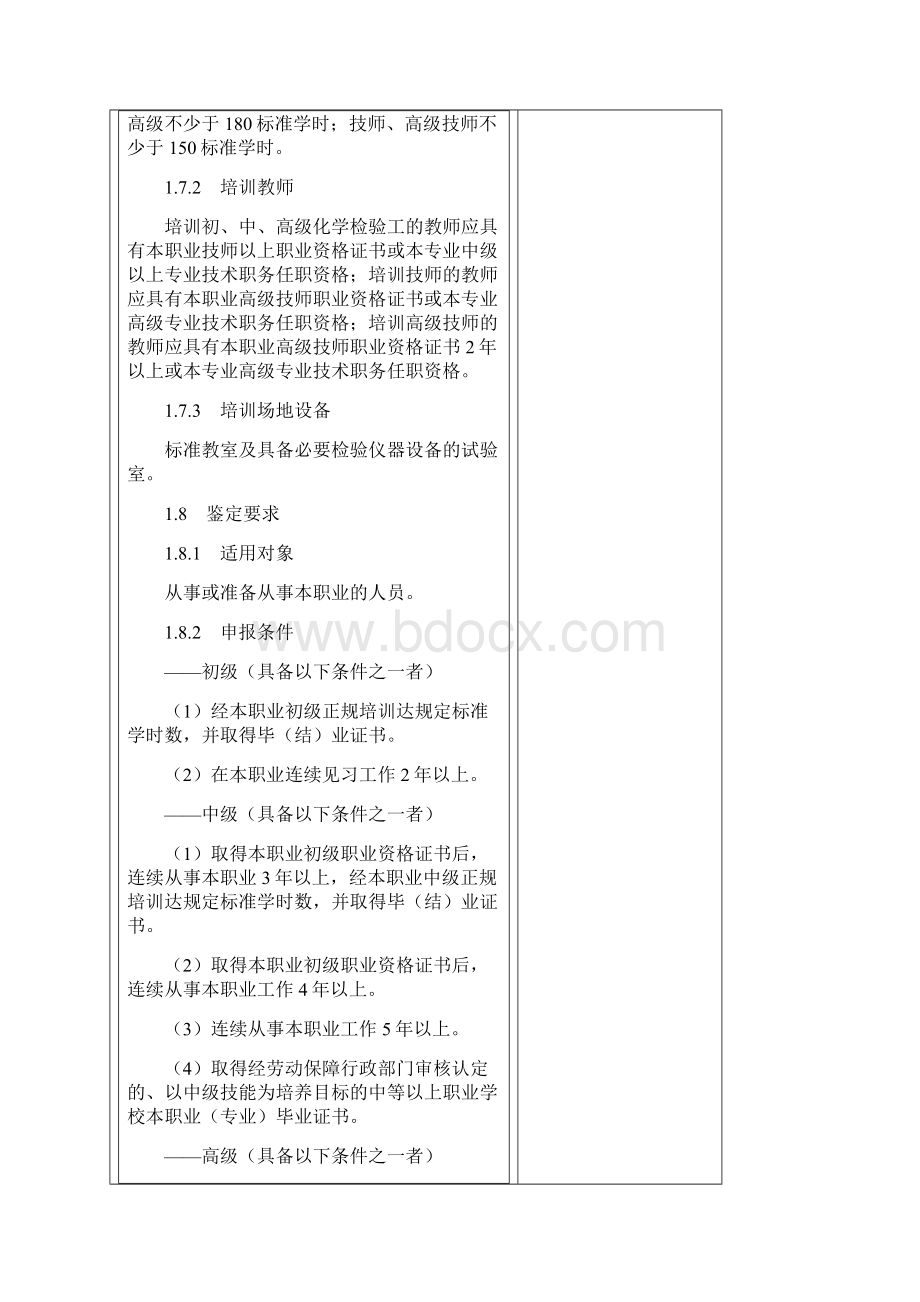 化学检验工 化验员 国家职业标准.docx_第2页