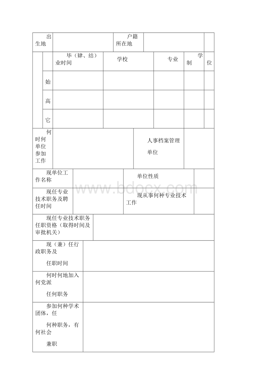 山西省专业技术务任职资格评审表.docx_第3页