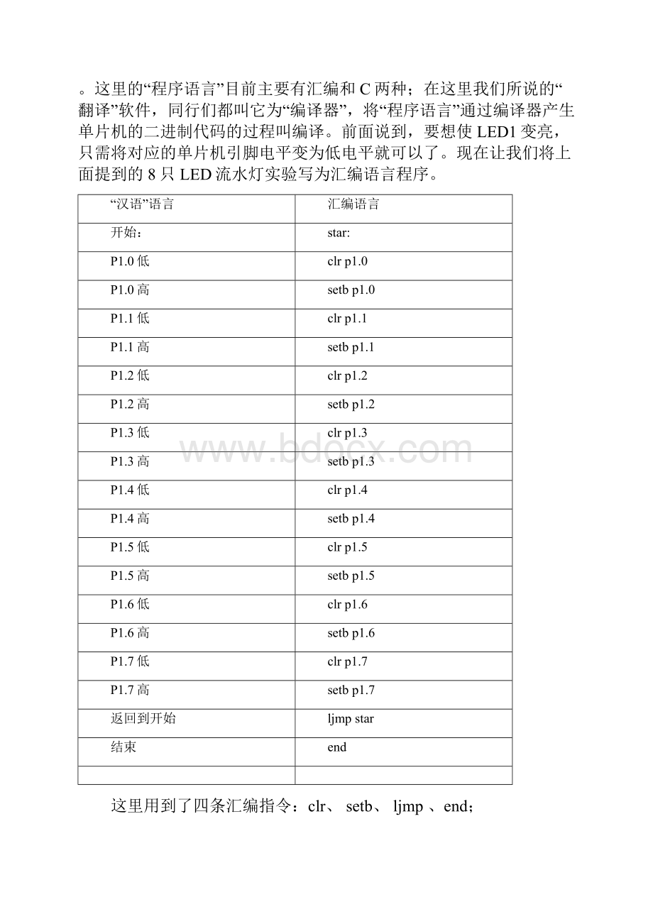 51八只LED灯做流水灯实验.docx_第2页