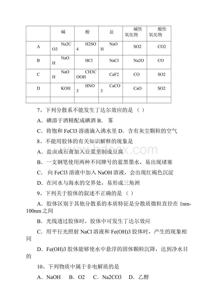 高一化学试题月考.docx_第2页