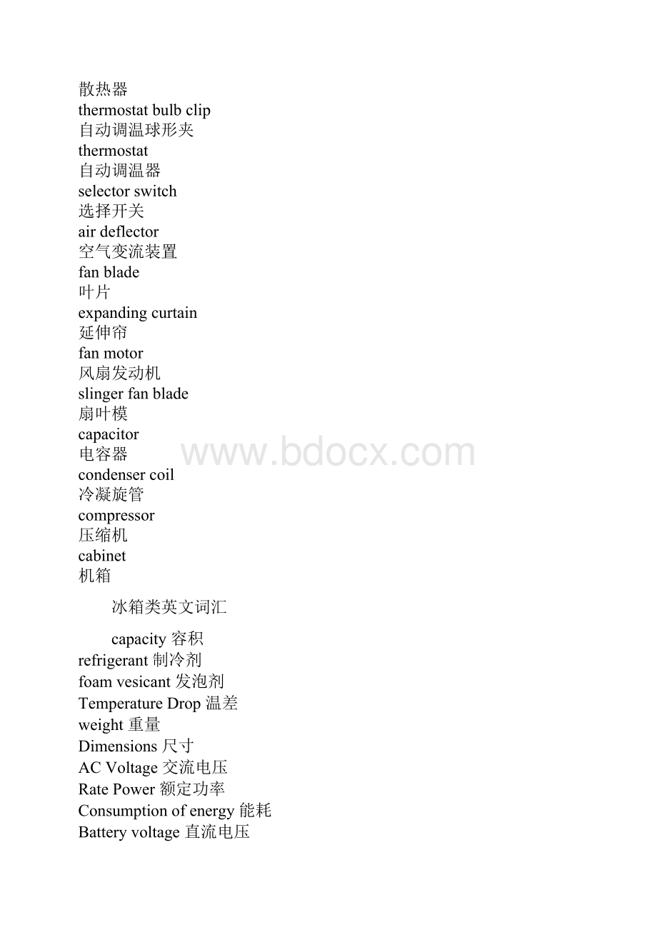 完整空调的各配件的英文名.docx_第2页