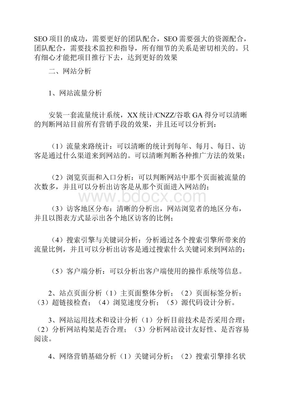 SEO主管网站优化执行方案.docx_第2页