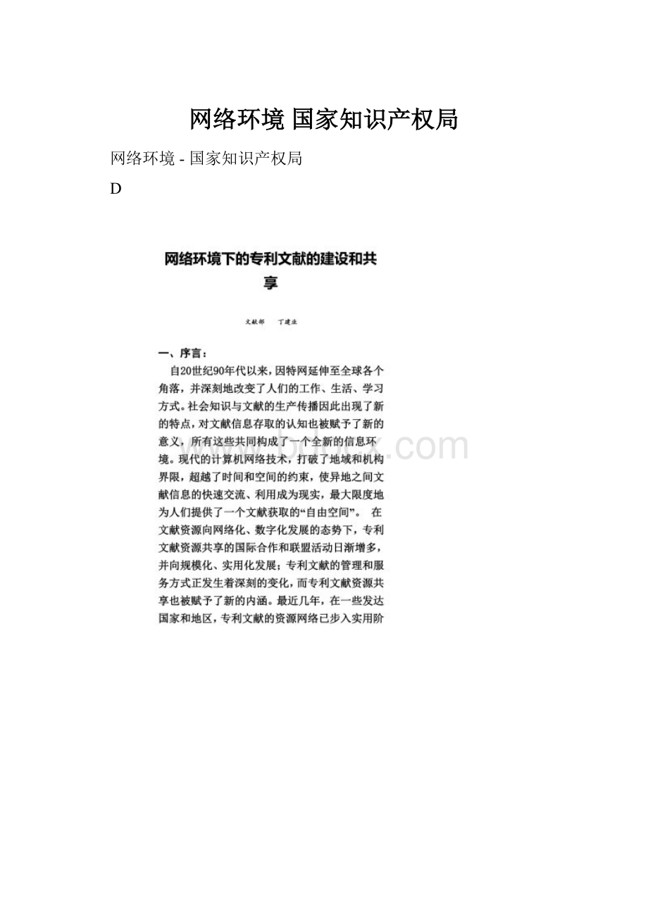 网络环境国家知识产权局.docx_第1页