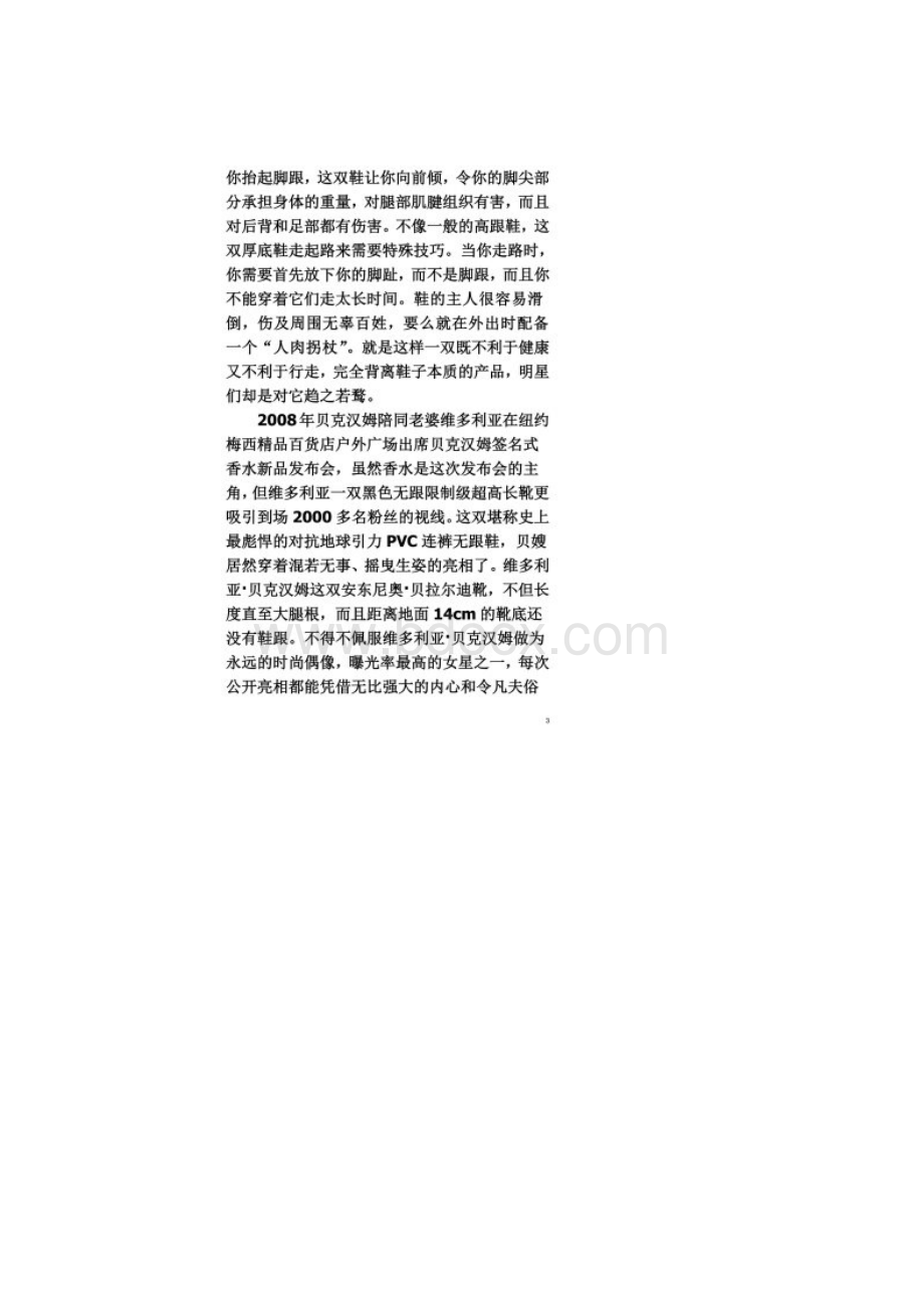 文化产业创意管理研究作业最成功的失败商品无跟鞋.docx_第2页