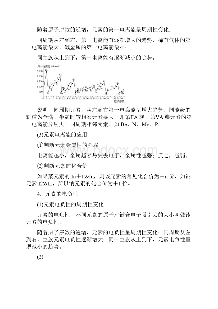 版高中化学二轮复习训练题 专题十五 物质结构与性质选考练习.docx_第3页