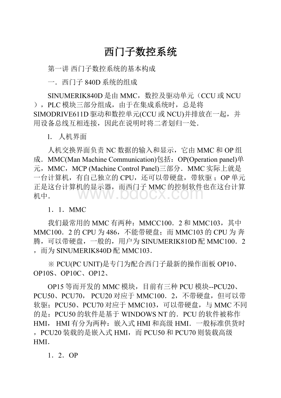 西门子数控系统.docx