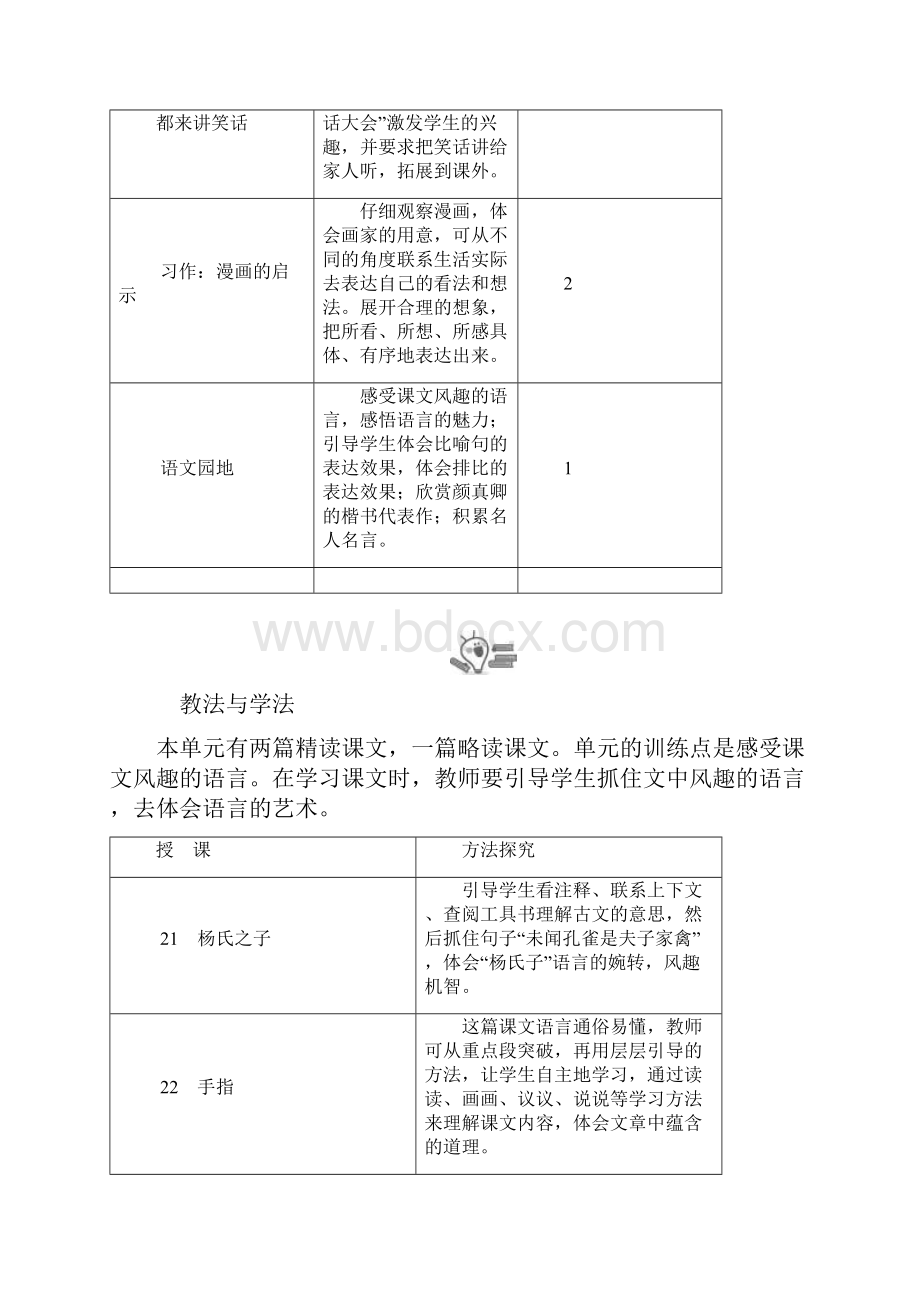 部编版小学五年级下册语文第八单元全单元教案.docx_第2页