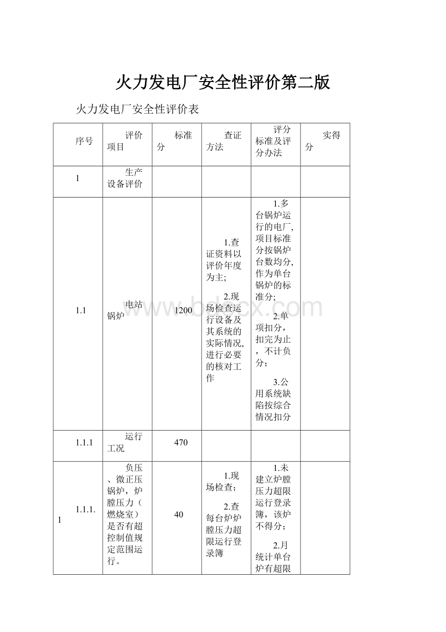 火力发电厂安全性评价第二版.docx_第1页