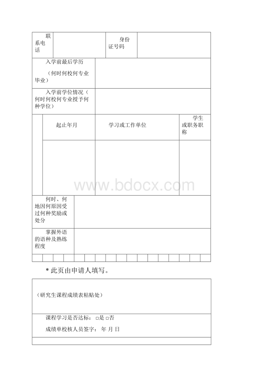 硕士学位申请表.docx_第3页