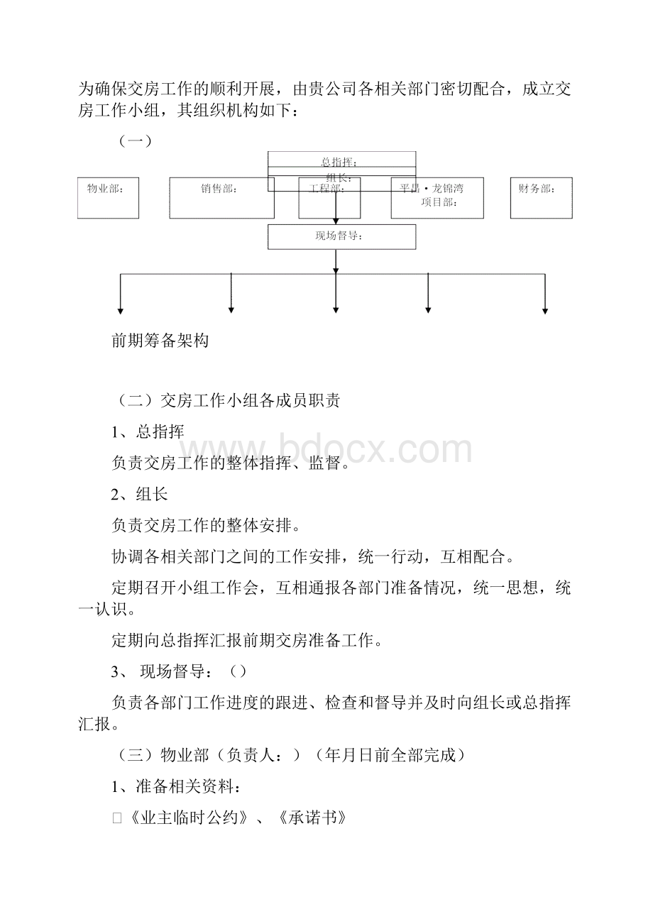 前期物业交房全套流程工作方案之令狐文艳创作.docx_第2页