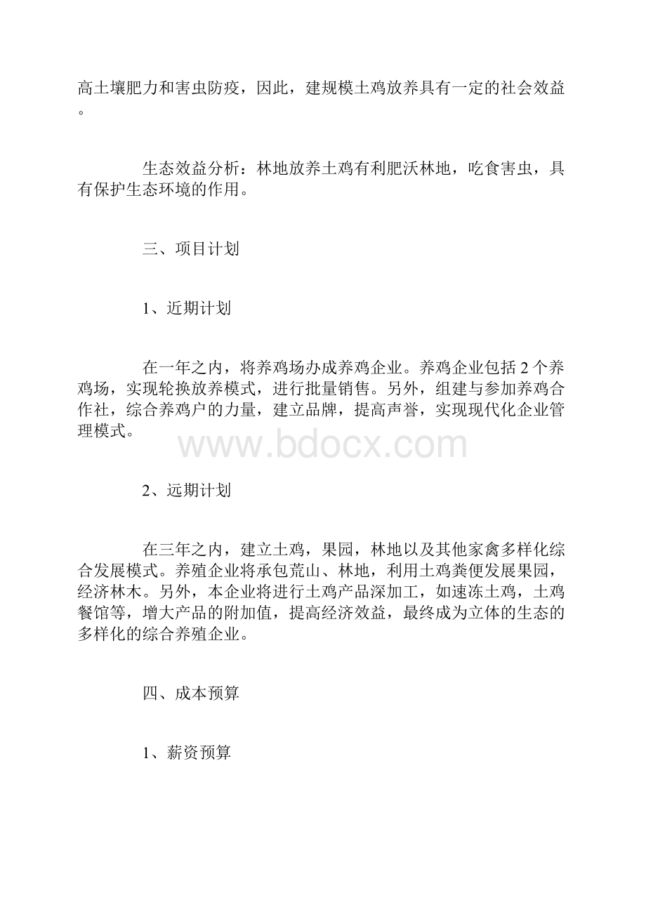 养鸡创业计划书doc.docx_第3页