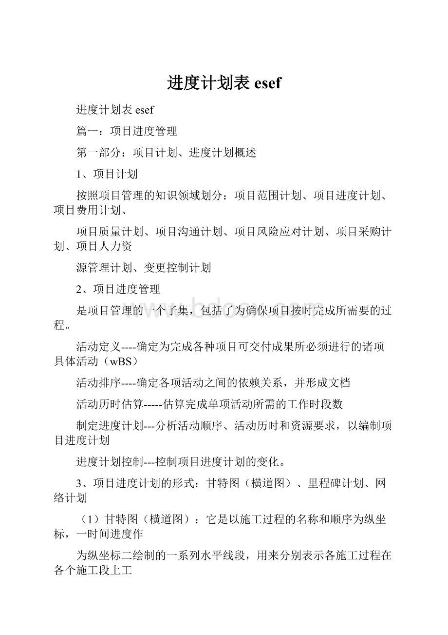 进度计划表esef.docx