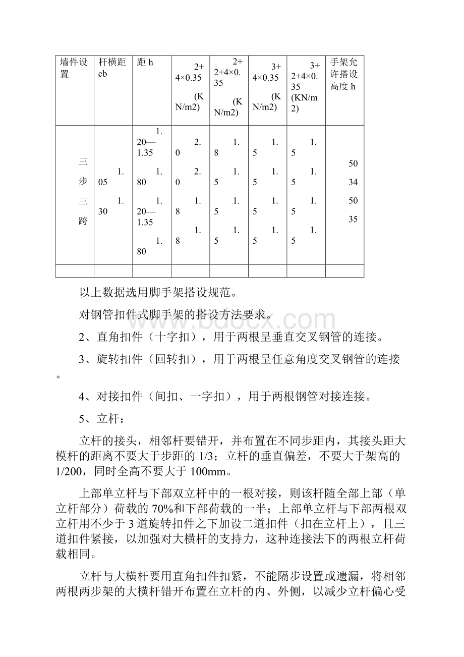 落地式脚手架搭设方案.docx_第2页