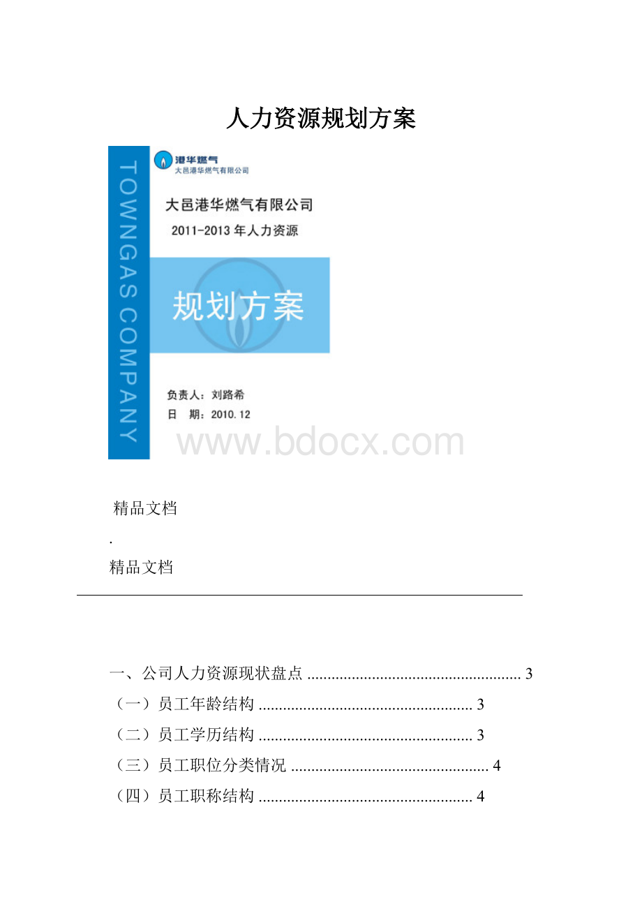 人力资源规划方案.docx