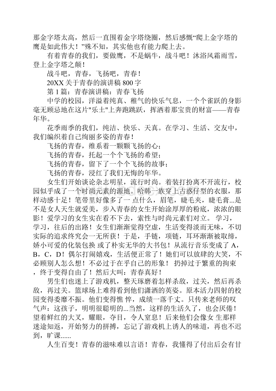 关于青春飞扬的演讲稿.docx_第3页