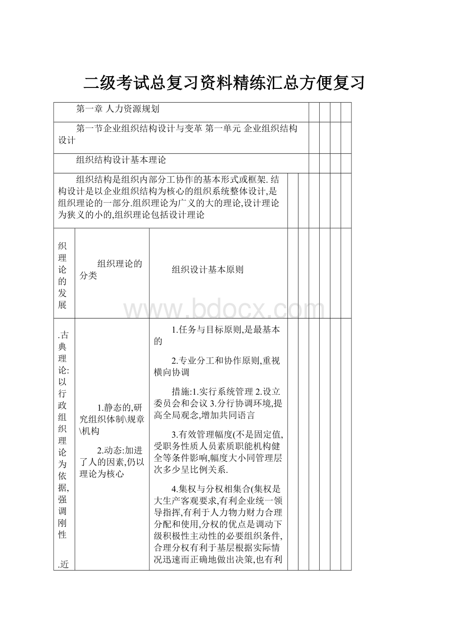 二级考试总复习资料精练汇总方便复习.docx