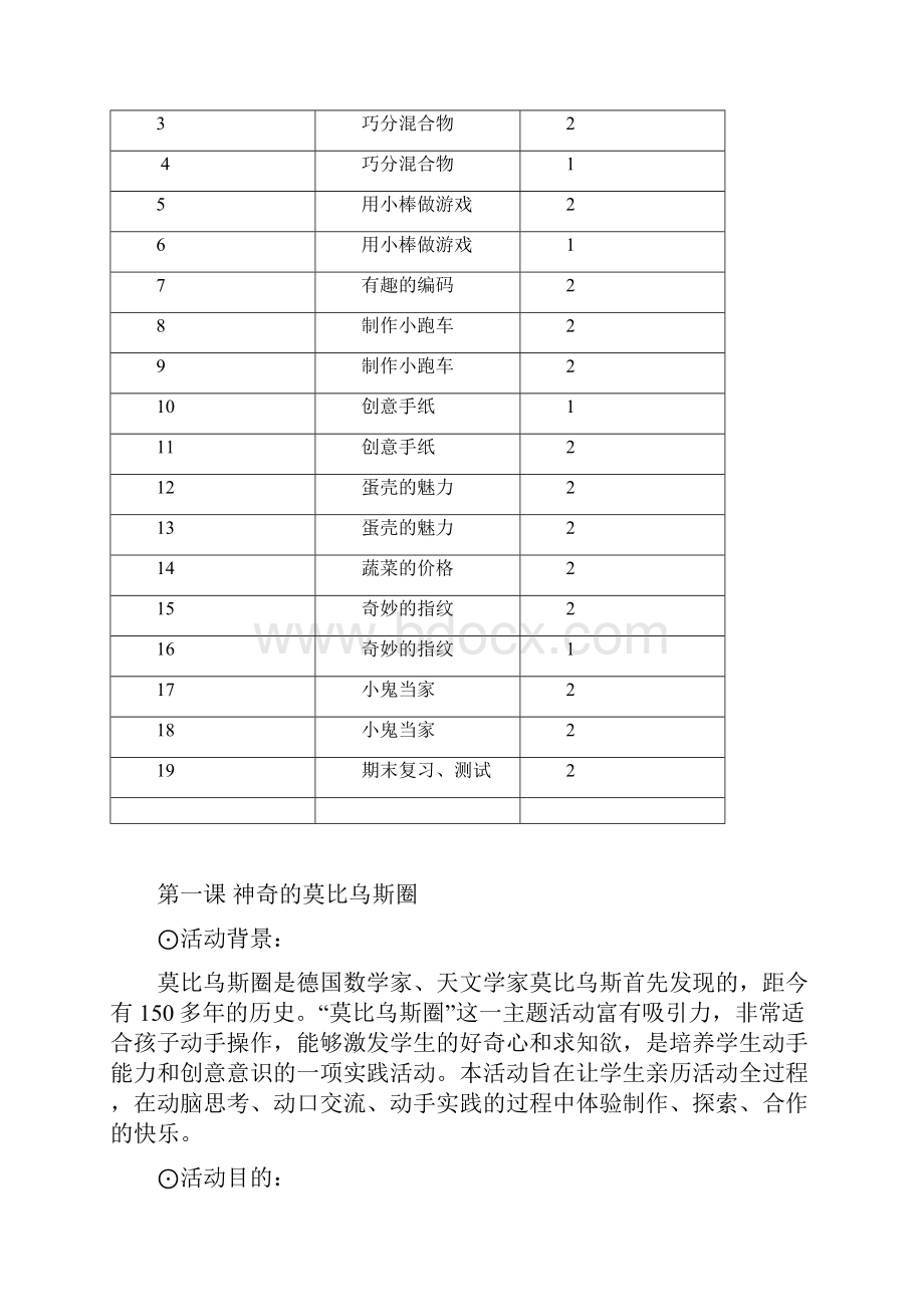 四年级下册综合实践电子教案.docx_第3页