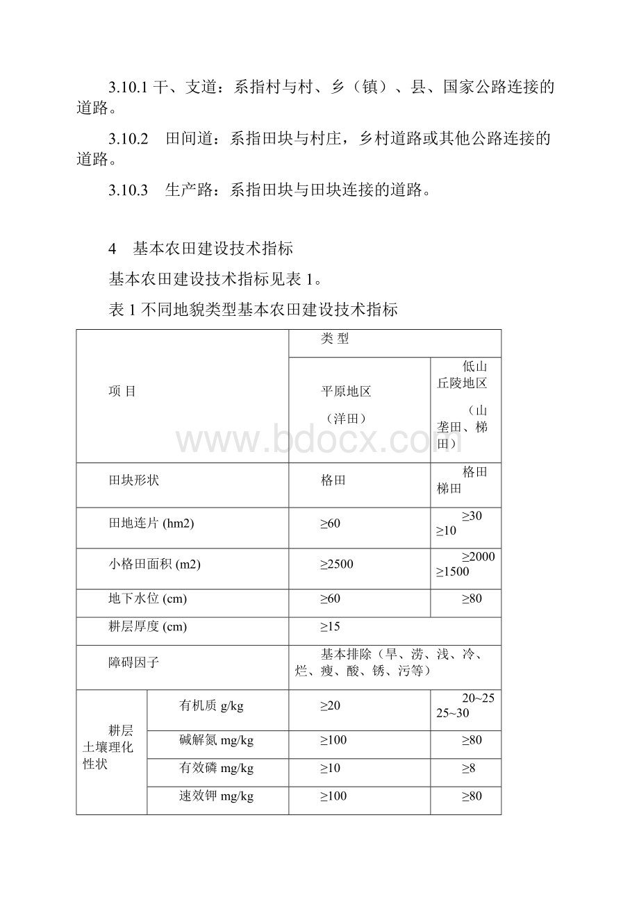 基本农田建设设计要求规范.docx_第3页