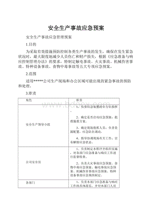 安全生产事故应急预案.docx