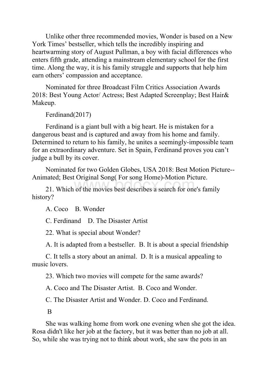 高考精准押题卷全国II卷英语附答案.docx_第2页