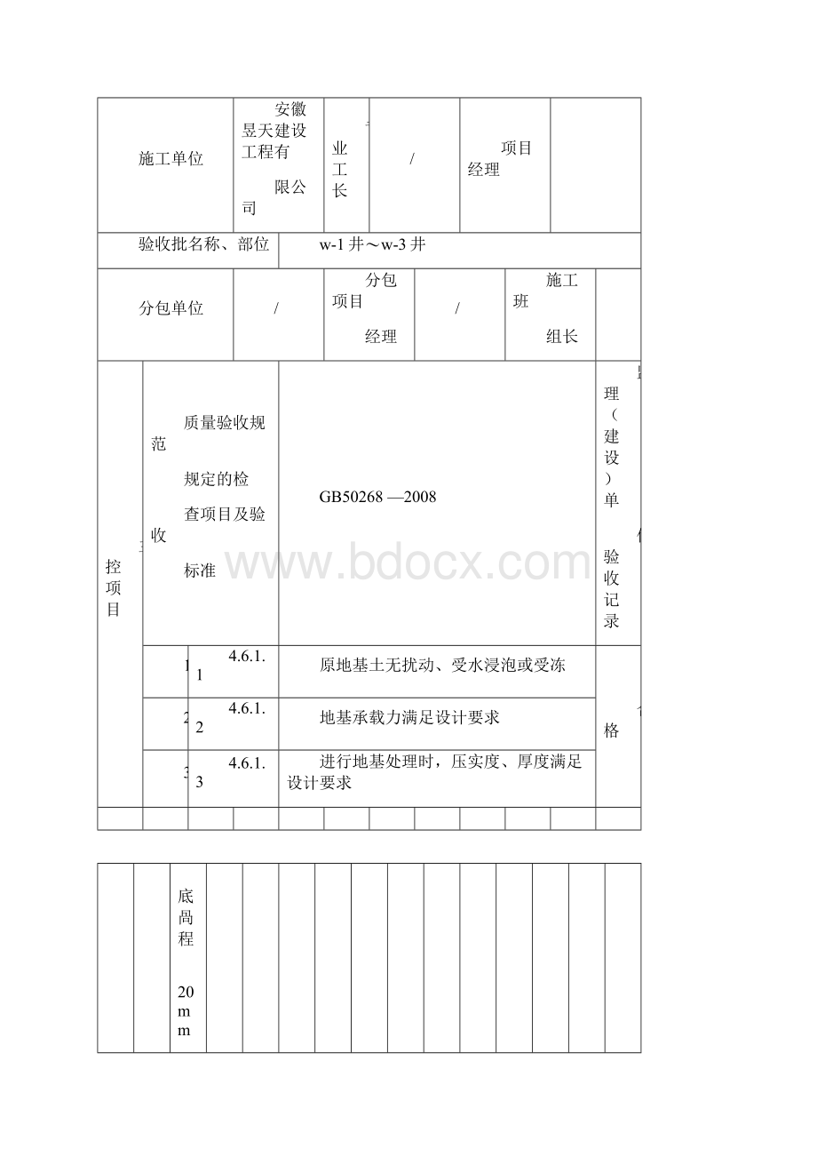 雨污水隐蔽报验全套资料.docx_第2页