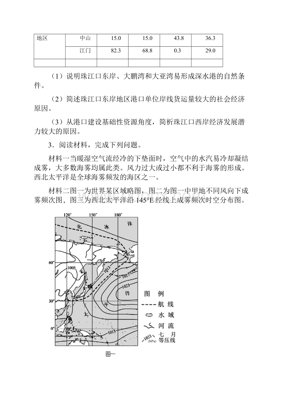 暑假地理高分冲刺综合题专项训练四.docx_第3页