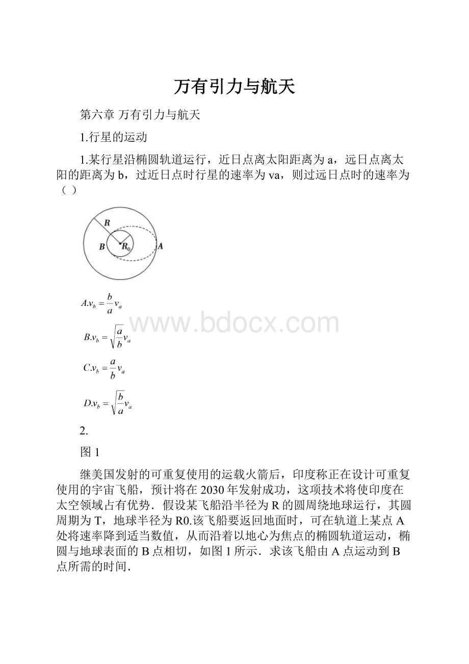 万有引力与航天.docx_第1页