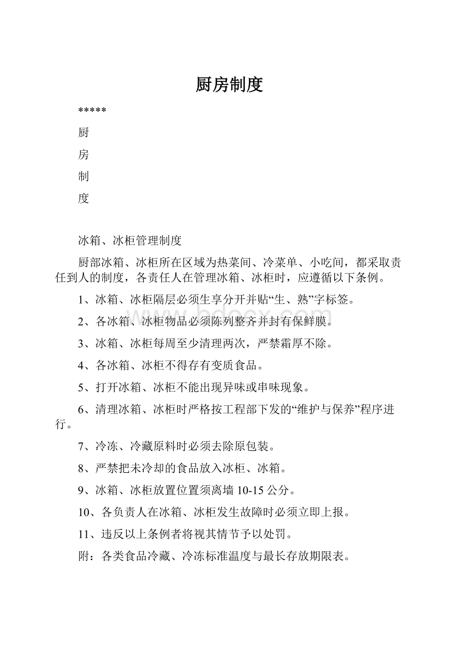 厨房制度.docx_第1页